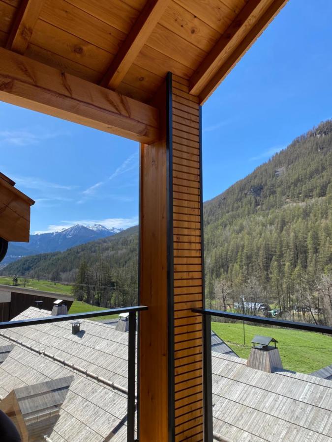 Ferienwohnung Le Doux Meleze Saint-Chaffrey Exterior foto